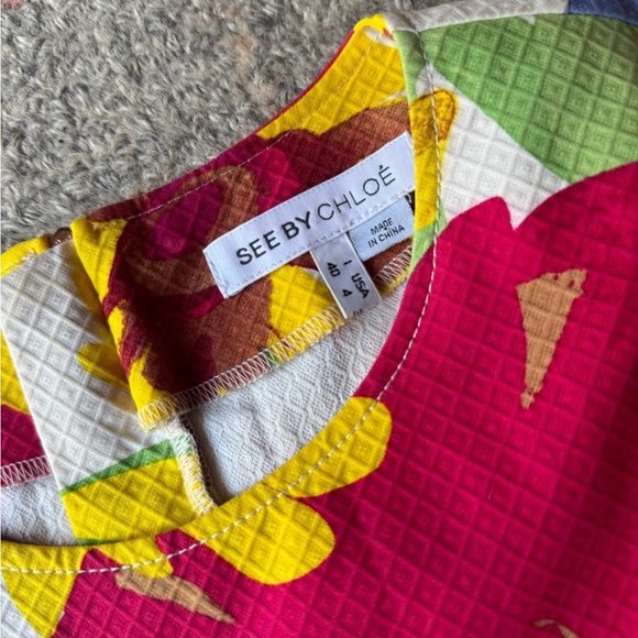 Yellow Ruched One Shoulder Sundress - Picture 5 of 8